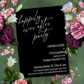 Moderner glücklicherweise immer nach dem Party Sch Einladung