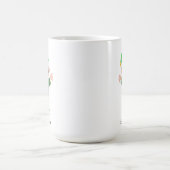 Moderner Glückselfer und Schrift Tasse (Mittel)
