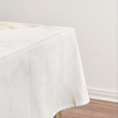 Moderner Gold-Effekt-Marmor-Muster Tischdecke (Beispiel)