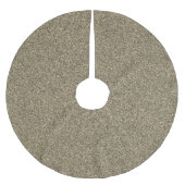 Moderner Gold Glitzer Elegante Metallische Weihnac Polyester Weihnachtsbaumdecke (Vorderseite)