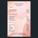 Moderner Gold Glitzer Flyer<br><div class="desc">Moderner Gold Glitzer Flyer. auf beiden Seiten.  Entworfen für Designer,  Stylist,  Salons,  Haar- und Make-up-Künstler,  Nägel und Lash Künstler,  Wellness-Center und vieles mehr.</div>