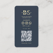 Moderner Goldbarren-Pole-Barbershop Männer-Haarsch Visitenkarte (Rückseite)