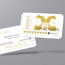 Moderner Goldbarren-Salon-Loyalon