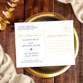 Moderner Goldene Wildblume Frühjahrsgarten Save th Postkarte