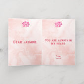 Moderner Goldener Regenbogen Romantische Valentine (Innen Abgelegt)