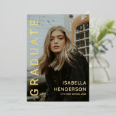 Moderner Goldfilm 2 Foto Abschluss Ankündigung (Stehend vorne)