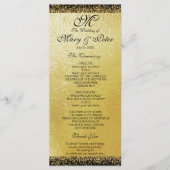 Moderner Goldrevier und Confetti Programm (Vorderseite)