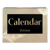 Moderner Goldschimmer-Chic Kalender (Titelbild)