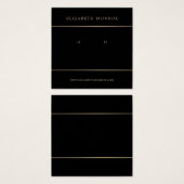 Moderner Goldverdichter, Schmuckhalter (Vorne & Hinten)