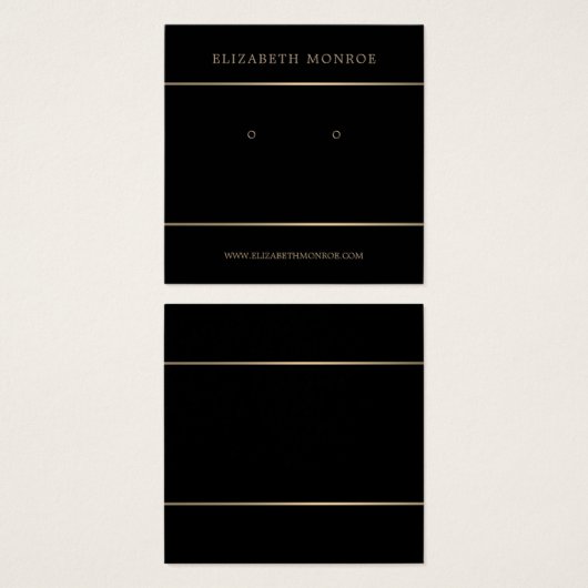 Moderner Goldverdichter, Schmuckhalter (Vorne & Hinten)