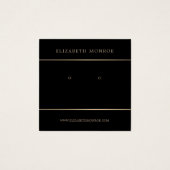 Moderner Goldverdichter, Schmuckhalter (Vorderseite)