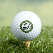 Moderner Golf Club Name Etabliertes Jahr Golf Ball (Insitu T-Shirt)