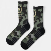 MODERNER GOLF-MONOGRAMM-GOLF SOCKEN (Links)