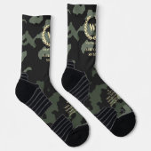 MODERNER GOLF-MONOGRAMM-GOLF SOCKEN (Rechts)
