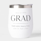 Moderner Grad Black-Abschluss (Links)