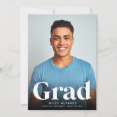 Moderner Grad | FOTO ABSCHLUSS Ankündigung (Vorderseite)