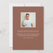 Moderner Grad | FOTO ABSCHLUSS Ankündigung (Rückseite)