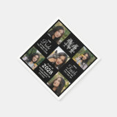 Moderner Graduate 5 - Abschluss für FotoCollage Serviette (Ecke)