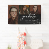 Moderner Graduate Foto Abschluss Banner (Insitu)