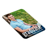Moderner Graduate Foto Abschluss Magnet (Rechte Seite)