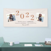 Moderner grafischer geometrischer Abschluss mit me Banner (Messe)