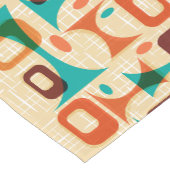 Moderner grafischer Googie-Tischläufer aus dem Mit Kurzer Tischläufer (Ecke)