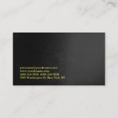 Moderner Grau Real Anwesen Agent Beruflich Visitenkarte (Rückseite)