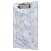 Moderner grauer und weißer Marmorstein Klemmbrett (Links)