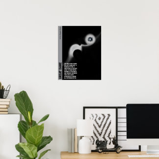 Moderner Great Dane Poster grün