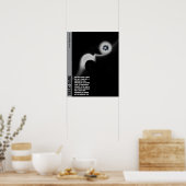 Moderner Great Dane Poster grün (Küche)