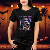 Moderner grimmiger Sensenmann Halloween Es ist Chi Tri-Blend Shirt