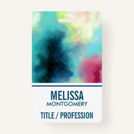 Moderner Grün- und Rothalsnebel Ausweis