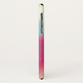 Moderner Grün- und Rothalsnebel Case-Mate iPhone Hülle (Hinten/Links)