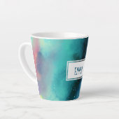 Moderner Grün- und Rothalsnebel Milchtasse (Linke Ecke)