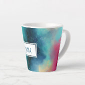 Moderner Grün- und Rothalsnebel Milchtasse (Rechte Ecke)