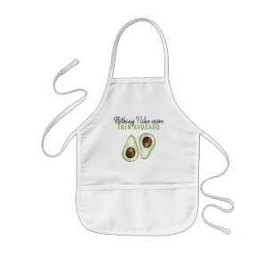 Moderner grüner Avocado-Spruch als Geschenk für Av Kinderschürze