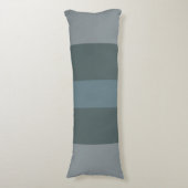 Moderner grüner Farbblock Seitenschläferkissen (Vorderseite Vertikal)