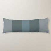 Moderner grüner Farbblock Seitenschläferkissen (Vorderseite)
