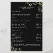 Moderner, grüner Flyer (Vorne)