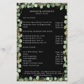 Moderner, grüner Flyer (Vorne)