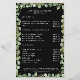 Moderner, grüner Flyer