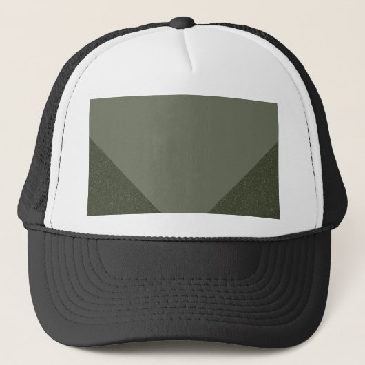 Moderner grüner Gradient Trucker Hut Truckerkappe (Vorderseite)