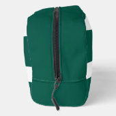 Moderner grüner Name Waschbeutel (Rechts)