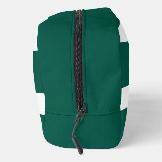 Moderner grüner Name Waschbeutel (Rechts)