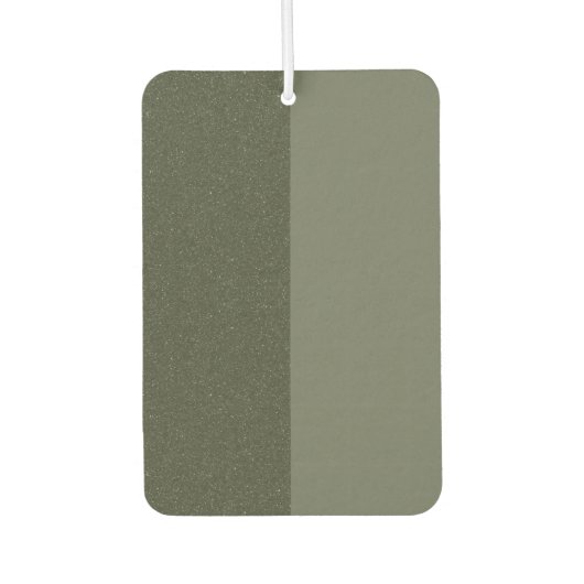 Moderner grüner Split Air Freshener - Individuell  Autolufterfrischer (Vorderseite)