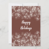 Moderner Grünkranz Einladung (Rückseite)