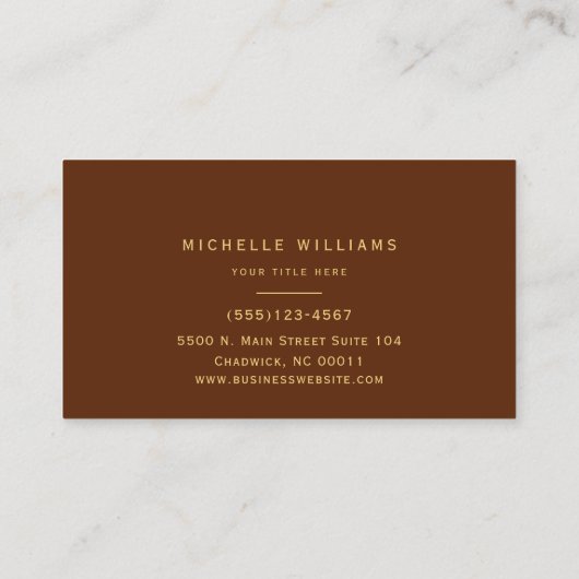 Moderner Grünleaf Abstrakt Visitenkarte (Rückseite)