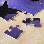 Moderner Hai-Kiefer unter der Meergalaxie Puzzle (Seite)