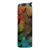 Moderner Hai-Kiefer unter der Meergalaxie Thermosbecher (Nach links gedreht)