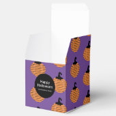 Moderner Halloween Pumpkin Trick oder Treat Candy Geschenkschachtel (Geöffnet)